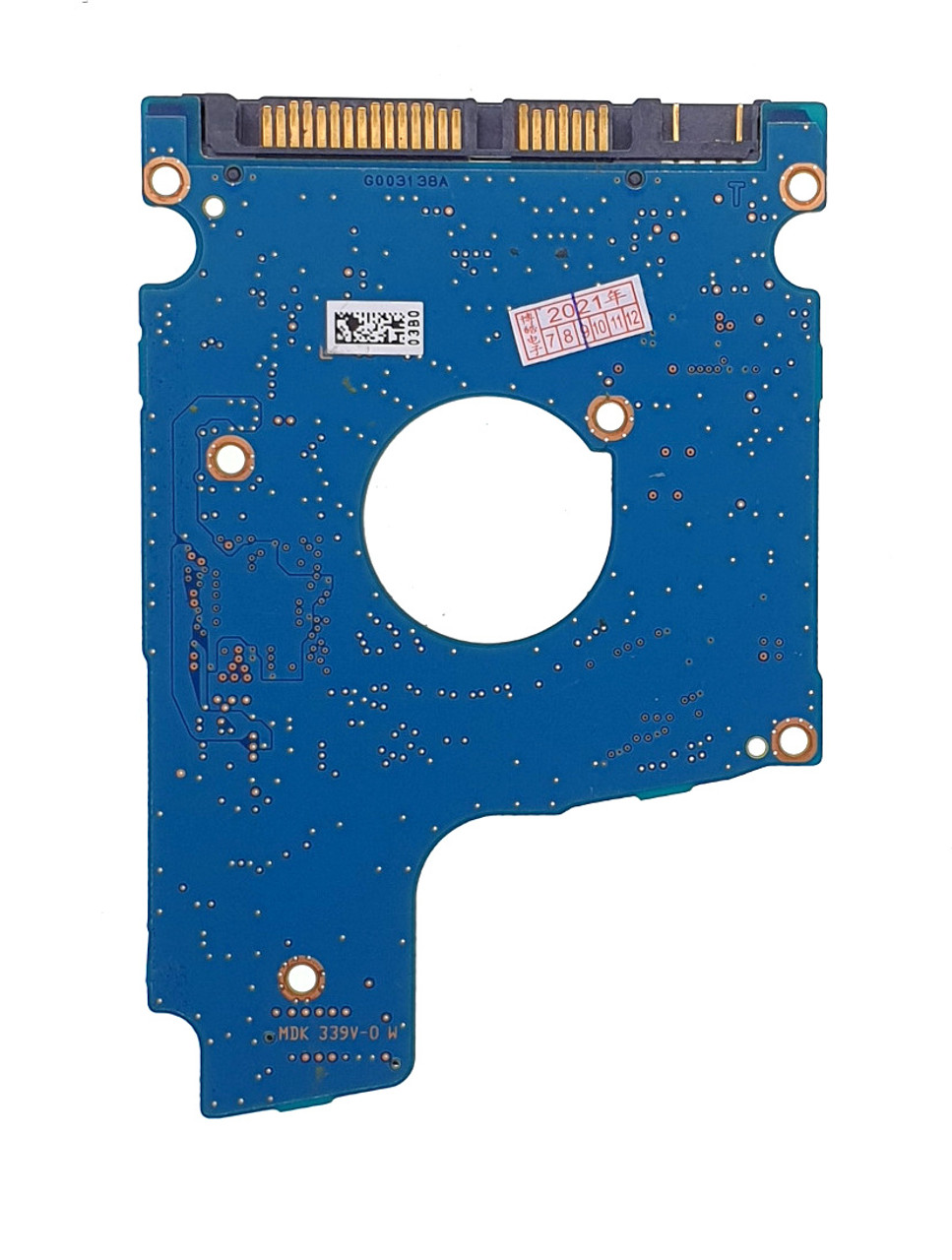 Toshiba 2.5" SATA Laptop Hard Drive MK5059GSX MK3265GSX MQ01ABD050 MQ01ABD100H MQ01ABD032 MQ01ABD075 HDD PCB Circuit Logic Board FKN8LD G003138A