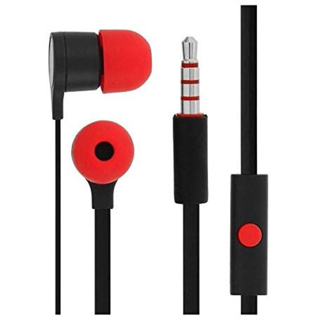 3.5mm Earphone Stereo Audio Headset Headphone For HTC One HTC Butterfly HTC 8X 8S MAX300 T528 X920E 802W 802D ONE M7 Black Red