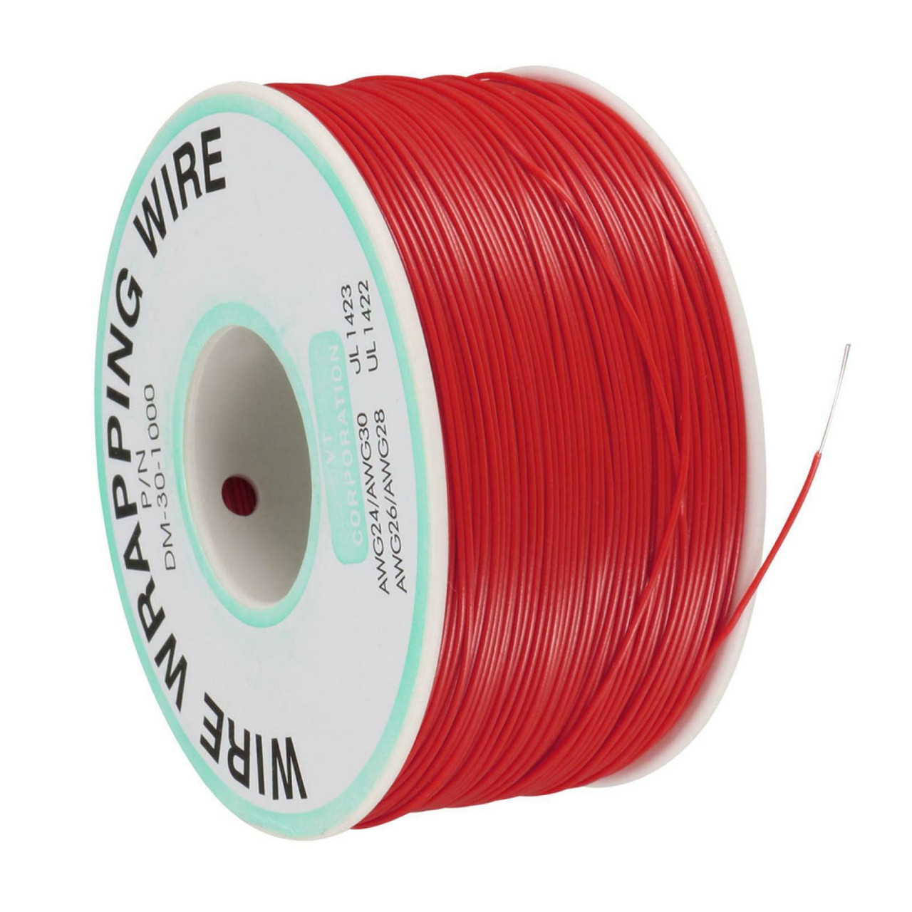 Premium Tin Plated Copper Core Wrapping Cord 30AWG OK Cable 305M DM-30-1000 Breadboard PCB Soldering Fly Wire