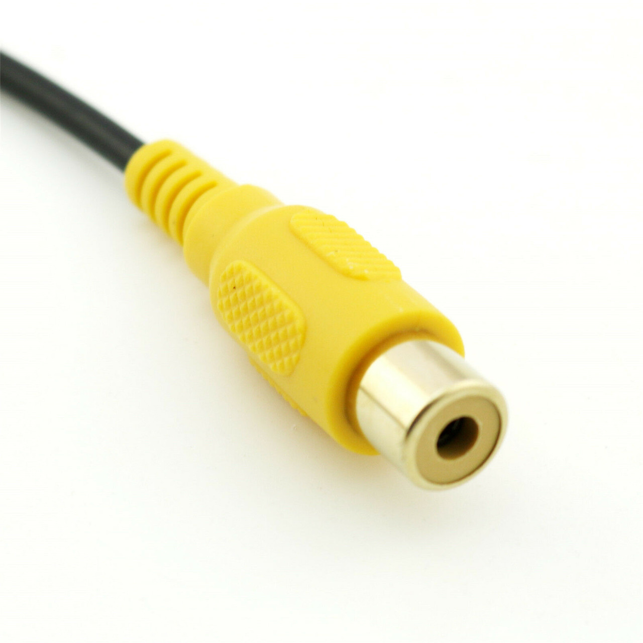 3.5mm Mono Male to RCA Female Cable Audio Video For Car DVR Camcorder Camera Gold Plated Cord 30CM