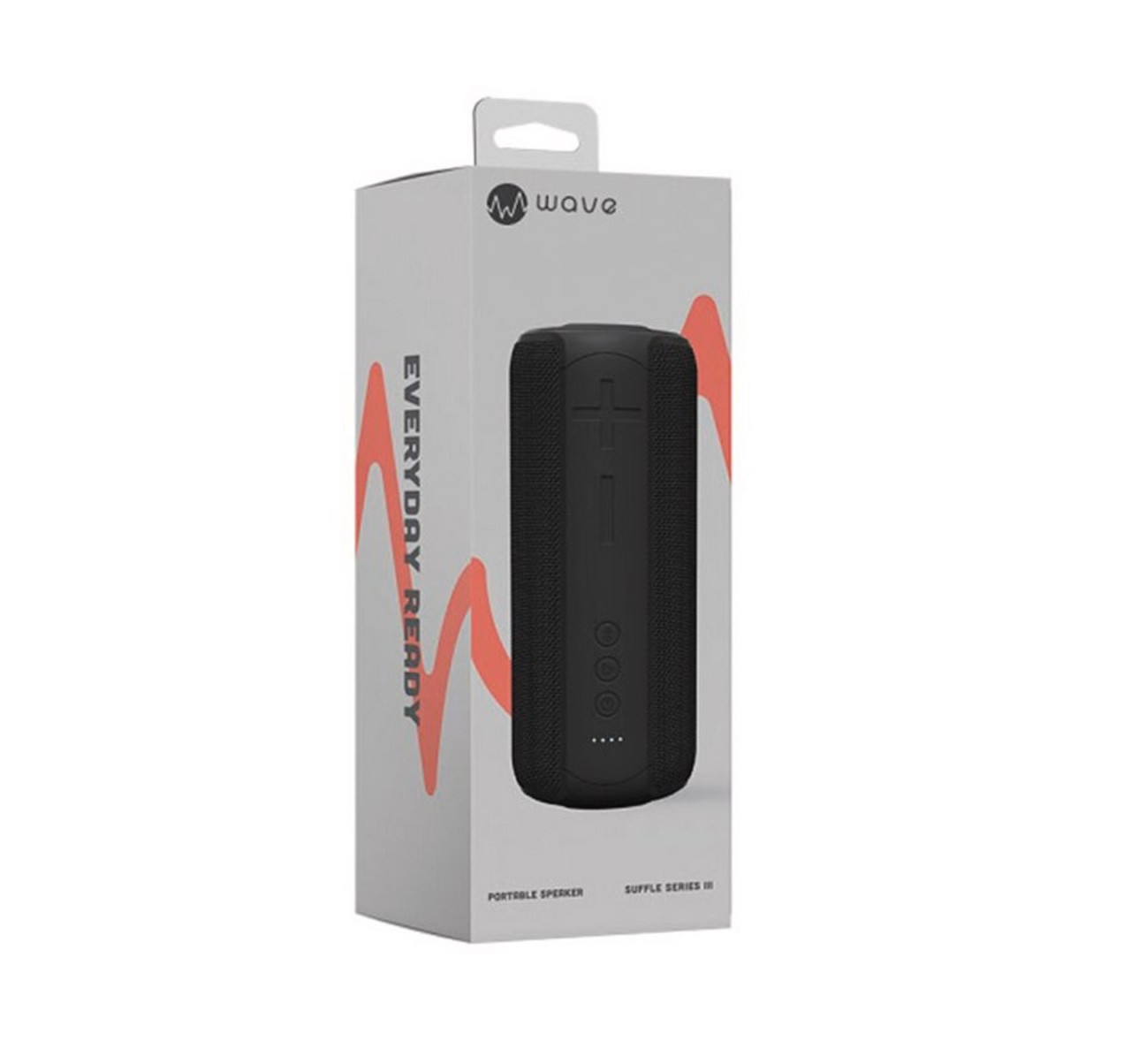 Wave Shuffle Series III Portable Waterproof Bluetooth Audio Speaker Wireless Black
