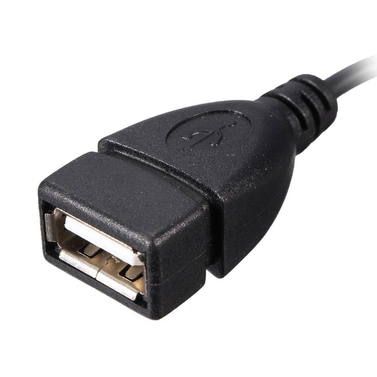 Micro USB OTG Adapter Cable With USB (Type-A) Power Supply Plug For Mobile Phone Tablet Amazon Firestick TV