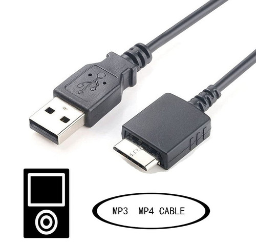 USB Adapter Cable Data Sync Power Supply Charger Cord 22Pin For Sony MP3 MP4 Walkman Player
