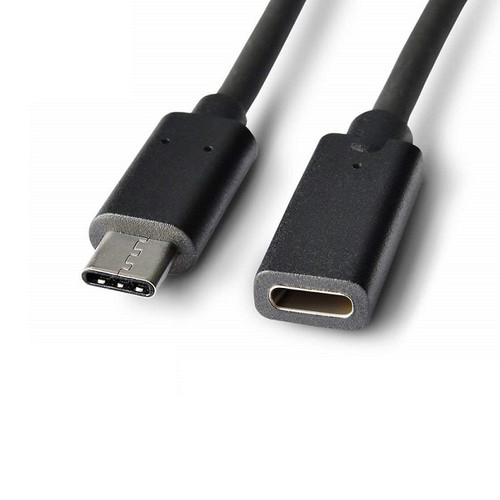 Universal USB 3.1 Type-C Male to Female Extension Cable USB-C Extender 16-pin Cord Full Connection Straight Elbow Angle Plug