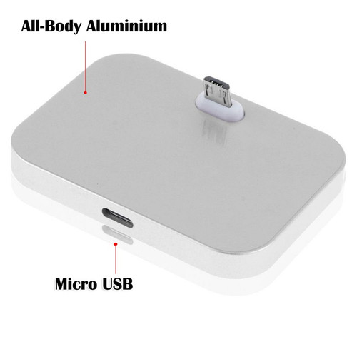 Micro USB Dock Cradle Mount Stand Base Desktop Docking Holder For Mobile Phone Data Sync Power Supply Charging