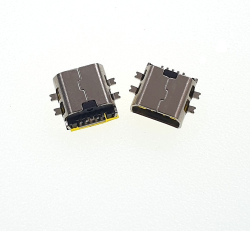 2x Mini-AB USB Socket 5P Short Female Repair Replacement Port 5-Pin SMD For Power Supply Data Transfer #D