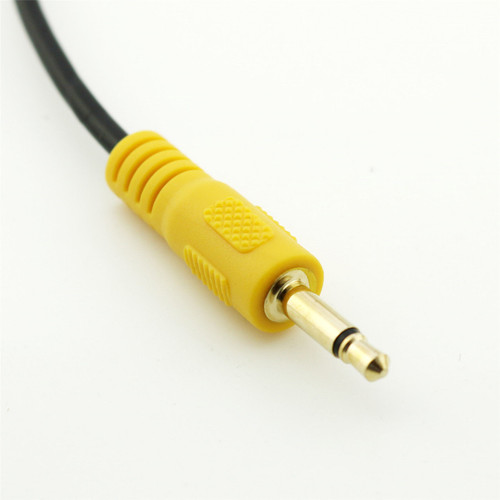 3.5mm Mono Male to RCA Female Cable Audio Video For Car DVR Camcorder Camera Gold Plated Cord 30CM