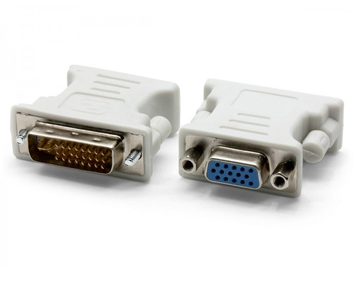 DVI-I Dual Link Male 24+5 to VGA Female Adapter Converter DVI to VGA M/F Connector