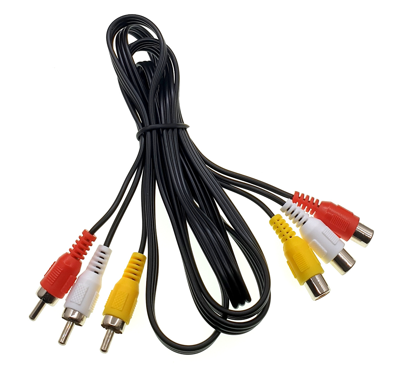 Cable de extensión compuesto AV de audio video premium 3RCA cable M/F macho a hembra... - Imagen 7 de 8