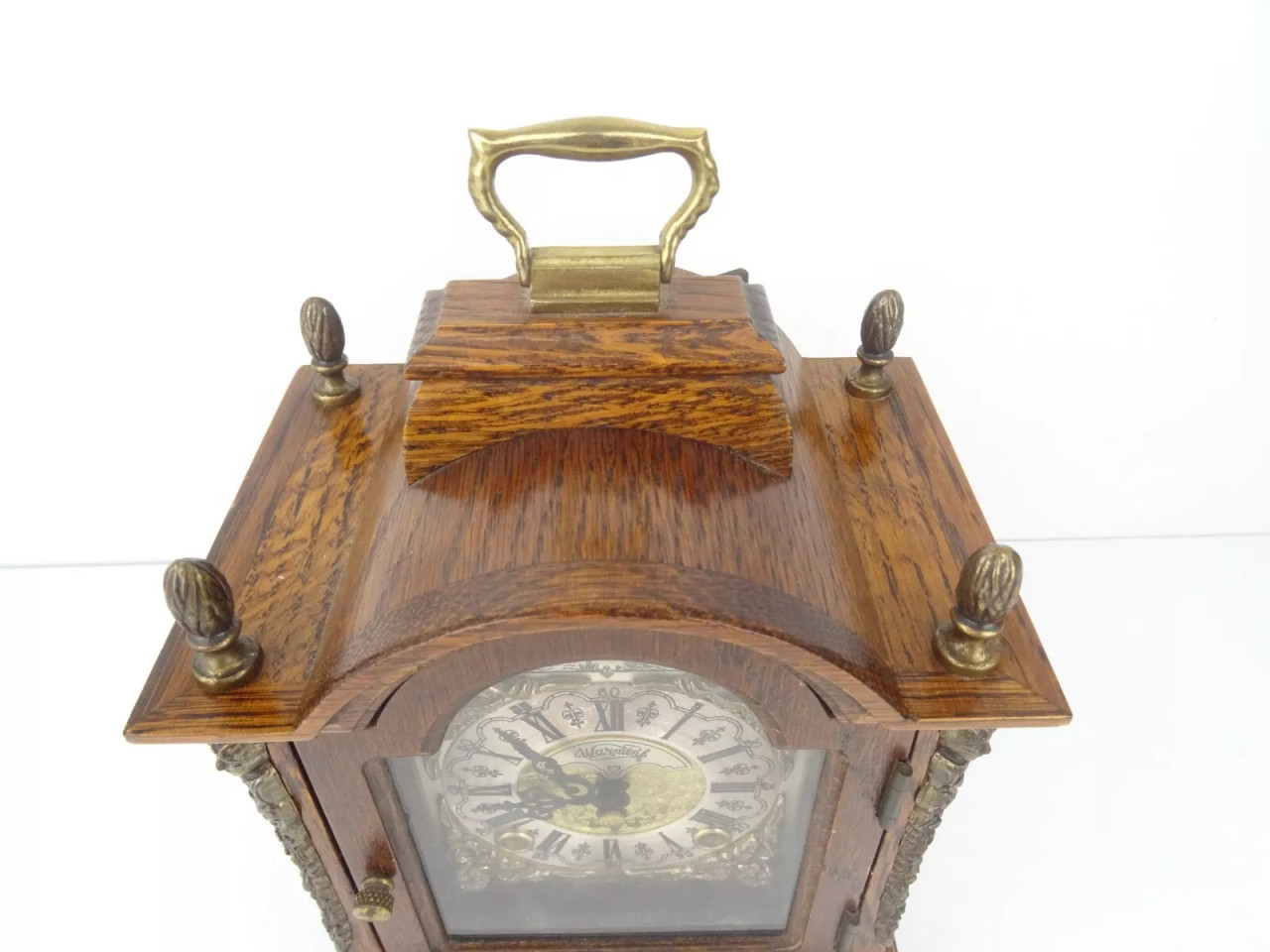 Dutch Wuba Warmink Oakwood Mantel Clock