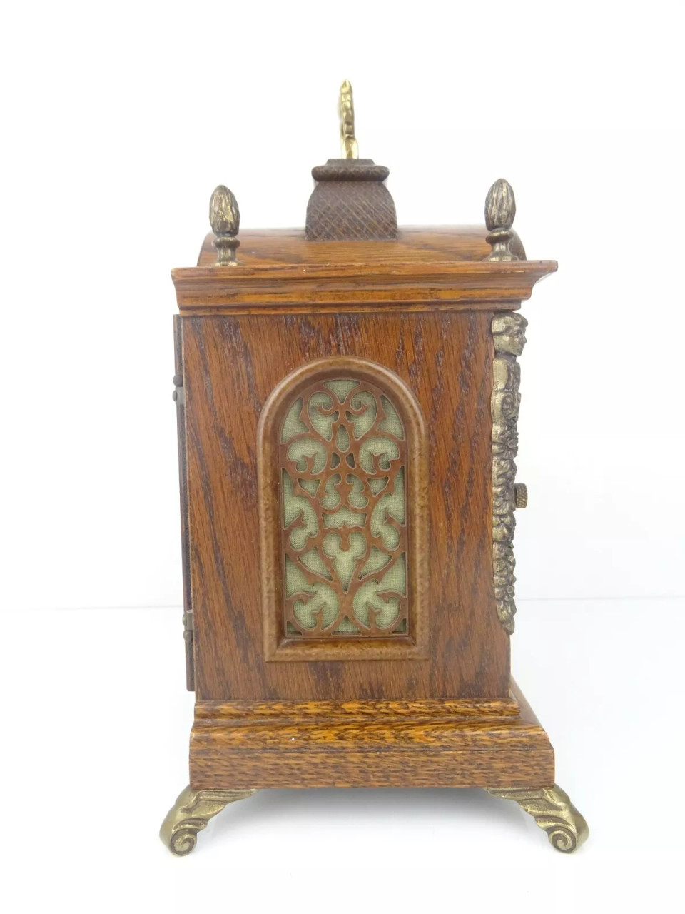 Dutch Wuba Warmink Oakwood Mantel Clock