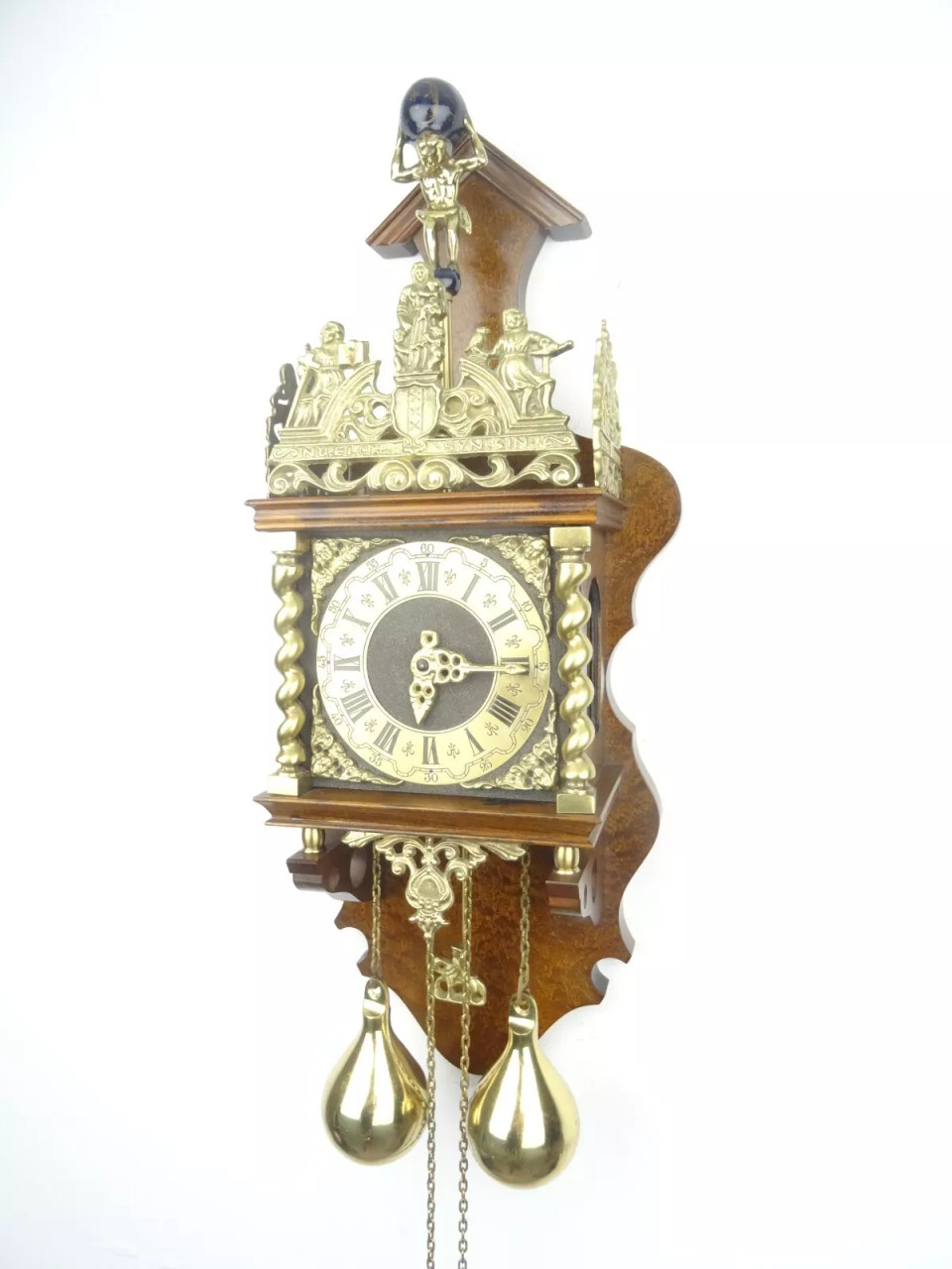 Dutch Antique Vintage Wall Clock (Warmink era)