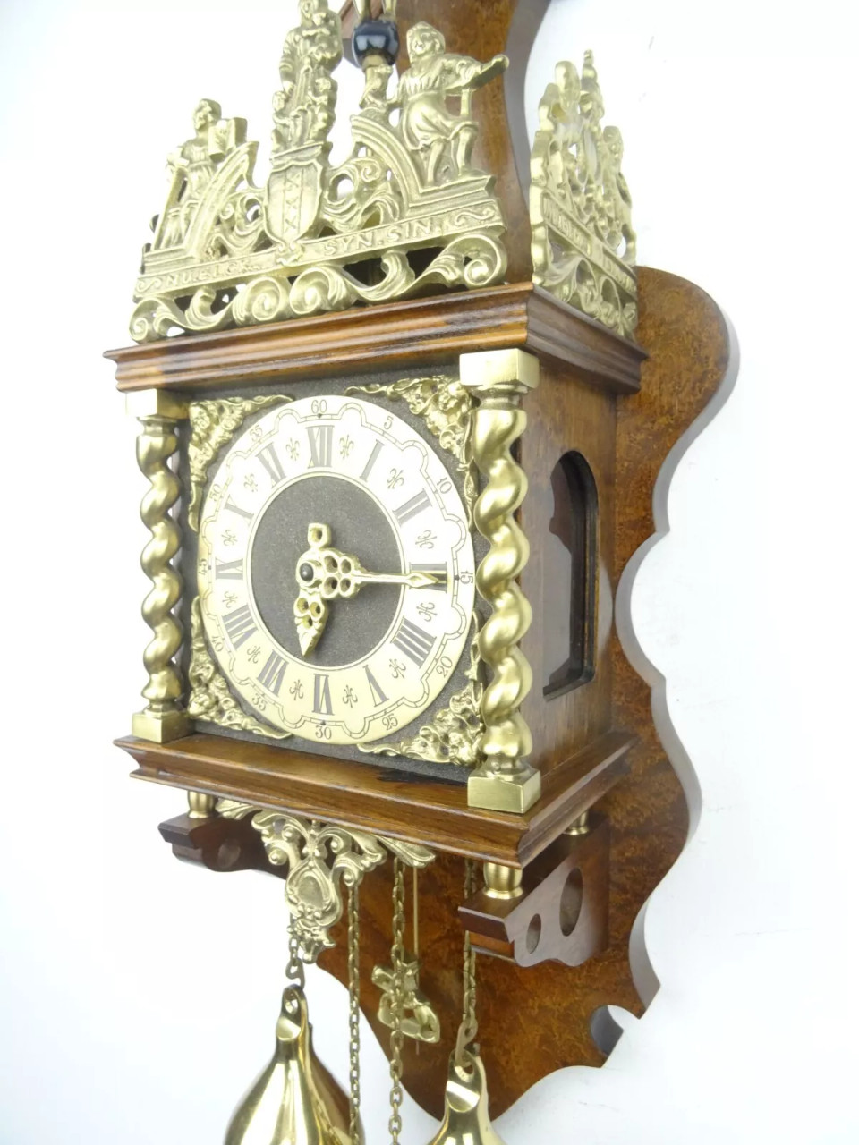 Dutch Antique Vintage Wall Clock (Warmink era)