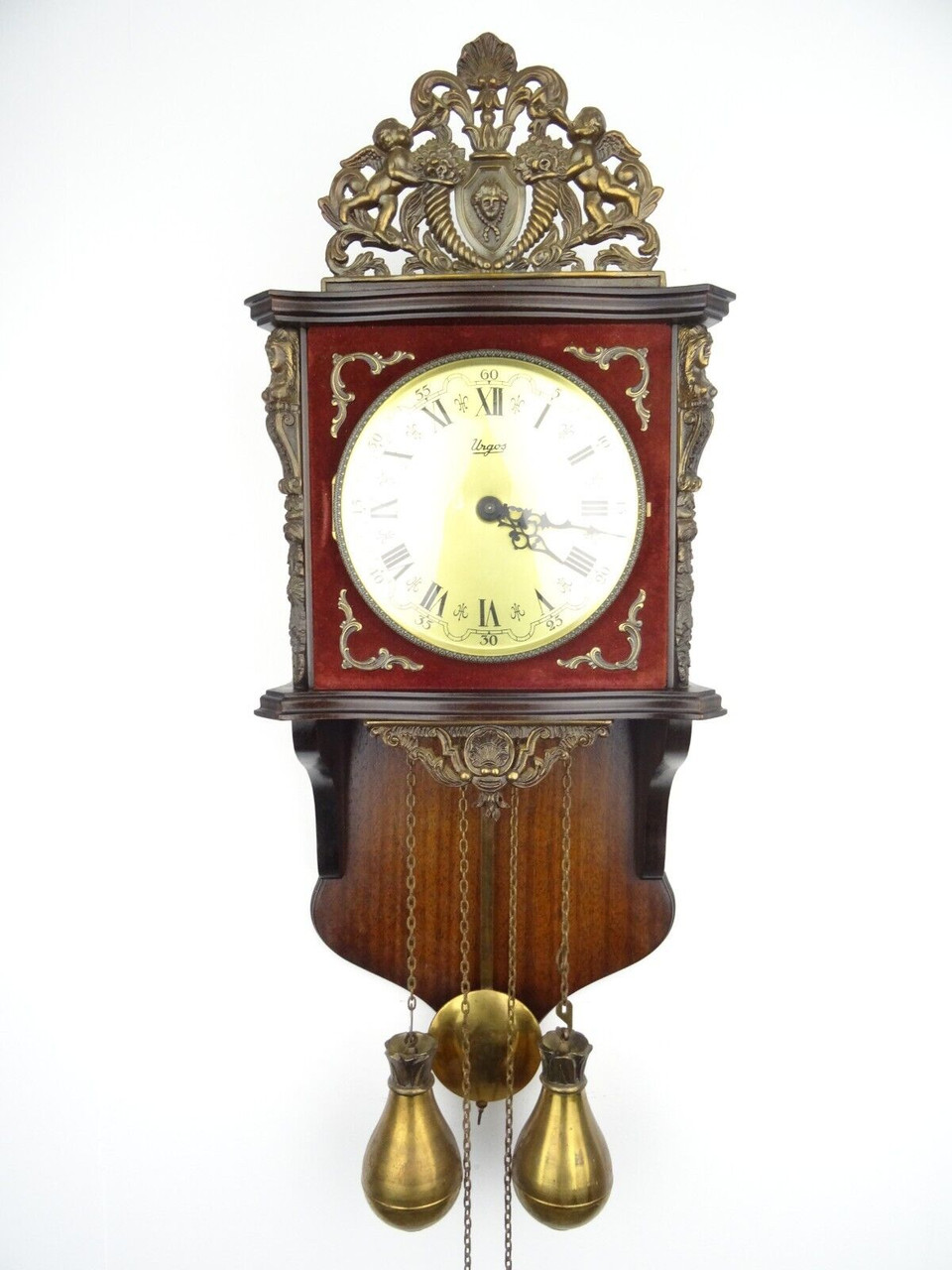 antique german wall clock