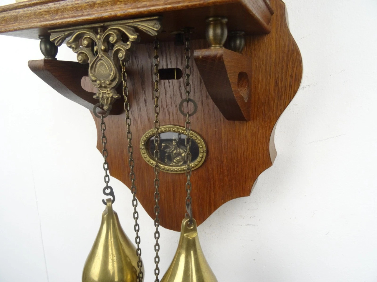 Dutch Warmink Vintage Antique Wuba Wall Clock