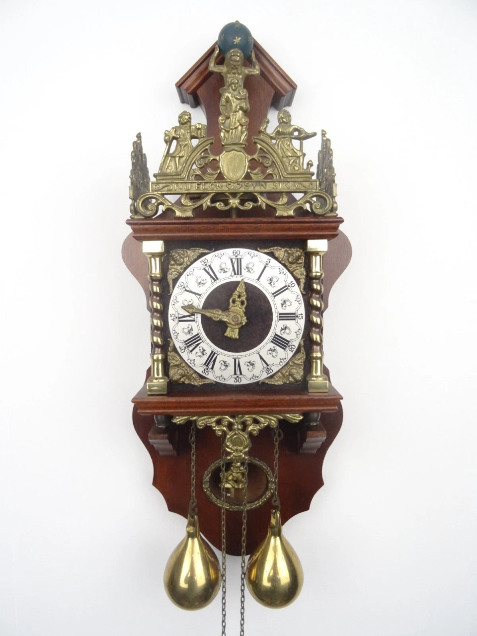 Dutch Antique Vintage Wall Clock (Warmink era)