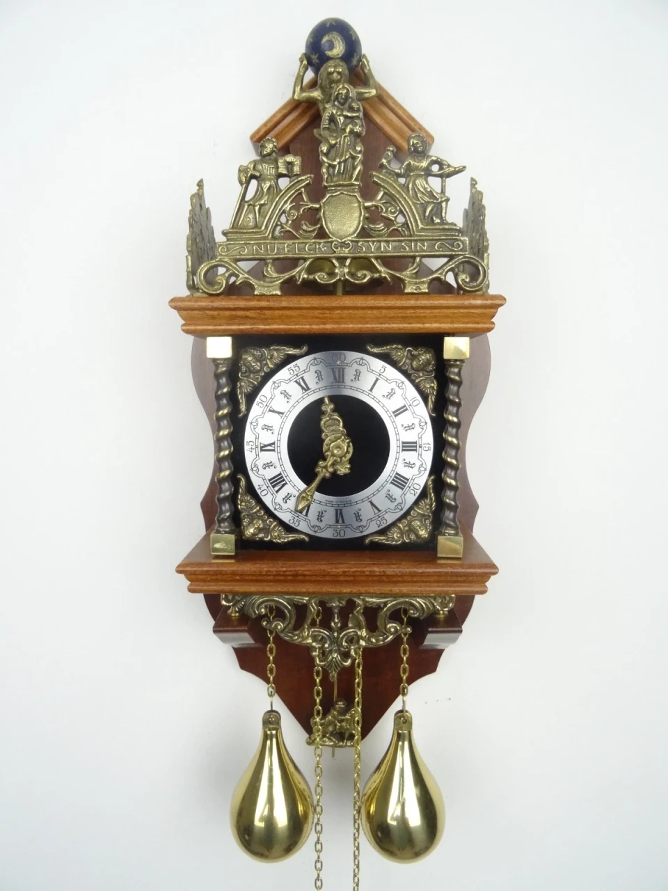 Dutch Antique Vintage Wall Clock (Warmink era)