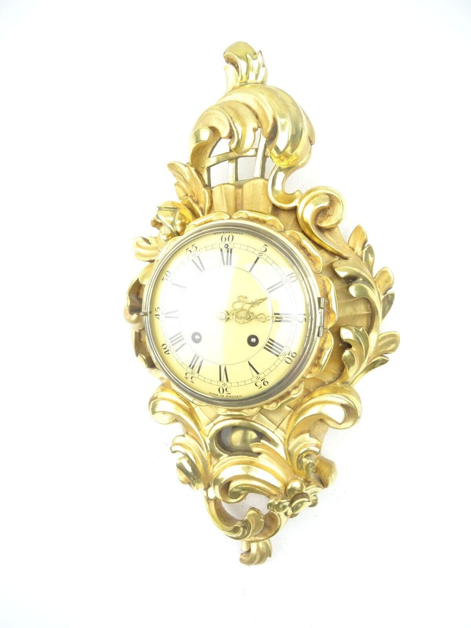 JUNGHANS ゴールド 置時計　新品デットストック超貴重品‼️西ドイツ製‼️ Junghans Clock - Antique German clock