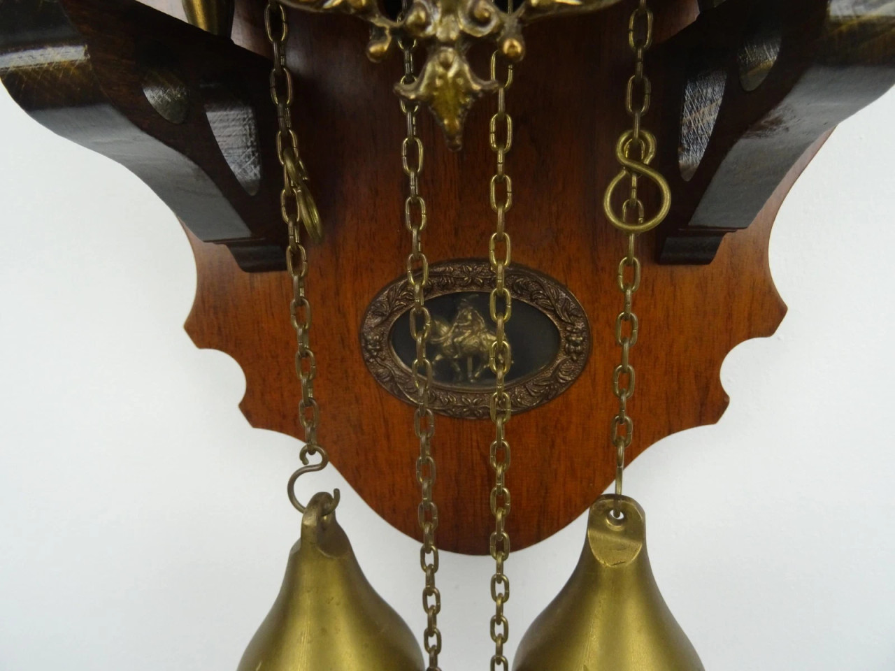 Dutch Warmink Vintage Antique Wuba Wall Clock