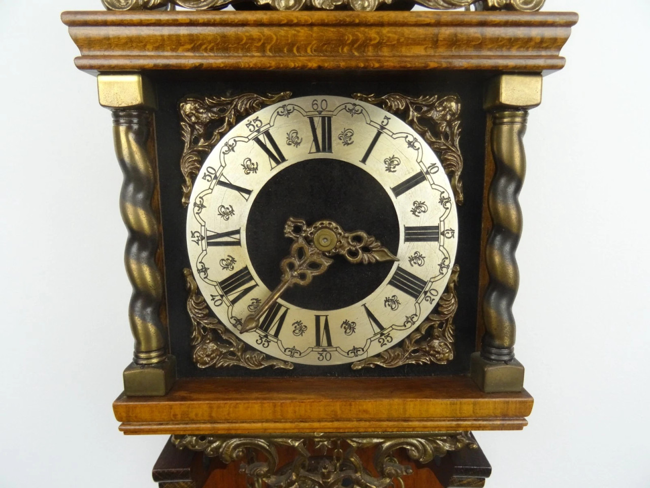 Dutch Warmink Vintage Antique Wuba Wall Clock