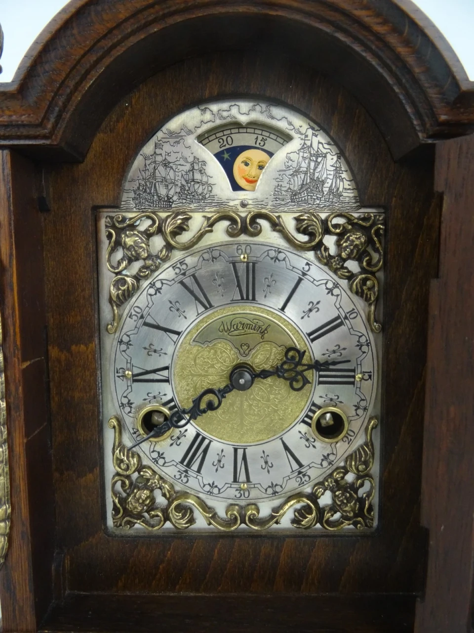 WARMINK WUBA VINTAGE MANTEL DUTCH SHELF CLOCK - Dutch Clocks