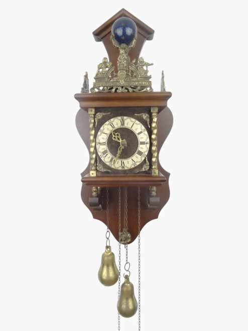 Dutch Warmink Vintage Antique Wuba Wall Clock
