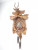 GERMAN ANTIQUE VINTAGE CUCKOO CLOCK 1 DAY WALL CLOCK