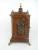 WUBA Warmink VINTAGE OAKWOOD 8 day MANTEL DUTCH BEAUTIFUL SHELF CLOCK VINTAGE