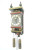 HINDELOOPEN DUTCH VINTAGE ANTIQUE WARMINK WUBA WALL CLOCK