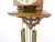 DUTCH VINTAGE ANTIQUE WARMINK WUBA WALL CLOCK 8 Day