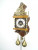 Antique Warmink Vintage Dutch Zaanse Zaandam Wuba Wall Clock 8 Day