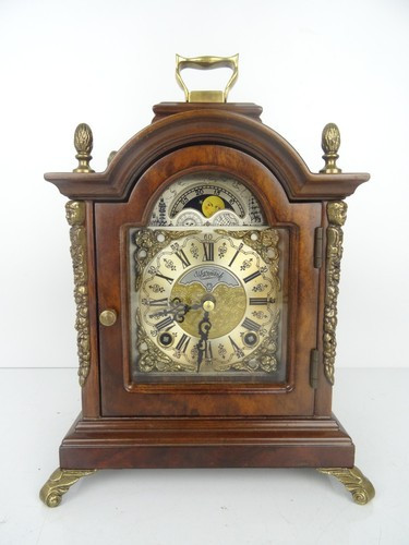 J*7様 Warmink Wuba 置き時計 WUBA Warmink VINTAGE OAKWOOD 8 day MANTEL DUTCH BEAUTIFUL SHELF