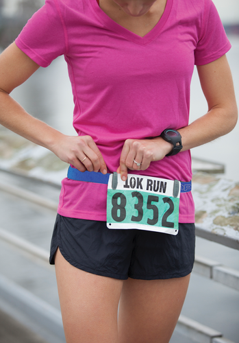 Race-Lite™  Quick-Clip Luxe Number Belt