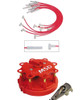 MSD 31329K1 Cap/Rotor/Red Wire Set - Ford 302/351W with MSD or TFI Distributor