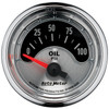 AutoMeter 1226 American Muscle Oil Pressure Gauge