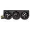 AutoMeter 2398 Autogage Black Oil/Volt/Water Black Console