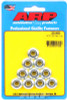 ARP 200-8630 Nuts - Serrated 5/16"-24 - Cadmium Plated Steel - 10 Pack