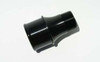 Meziere Enterprises WP1175S Water Pump Adapter Fitting 1" NPT - 1.75" Hose Black