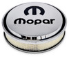 Proform 440-833 14" MOPAR Slant Edge Aluminum Air Cleaner Polished / Black "M"