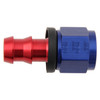 XRP 230004 Push-On -4AN Straight Female Hose End - Red/Blue Anodized
