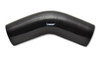 Vibrant 2759 4 Ply 45 Degree Silicone Hose Coupler - 1.5" ID - 5" Legs - Black