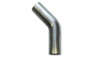 Vibrant 13100 45 Degree Mandrel Bend T304 Stainless Steel 2.5" OD - 6" Legs