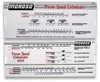 Moroso 89650 Power-Speed Calculator Slide Rule - HP, 1/4 Mile MPH/ET & More!