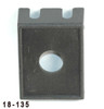 K4 Switches 18135 Plastic Round Switch Panel - 1 Hole