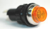 K4 Switches 17432 Large 12 Volt Amber Indicator Light (3/4")