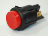 K4 Switches 15131 Off-(On) Momentary Round Push Button Switch - Black