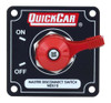 QuickCar 55-011 Battery/Alternator Disconnect Switch - 125 Amp With Black Panel