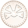 Proform 66791 9" Diameter Universal Degree Wheel - White - Steel