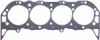 FelPro 1037 Head Gasket - Big Block Chevy 4.370" Bore .039" Thick Steel Ring Ea