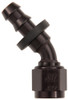 XRP 234508BB Push-On -8AN 45-Degree Female Hose End - Black Anodized